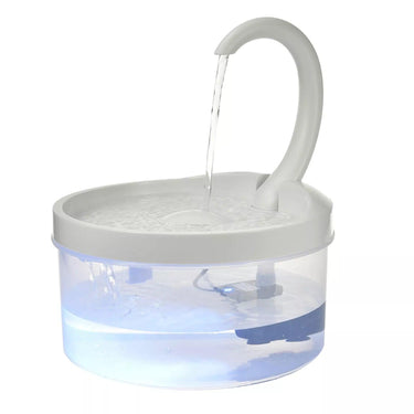 Large Capacity Swan Neck Cat Fountain Mugs KittyNook Cat Company Swan Neck Cat Fountain (with LED light)